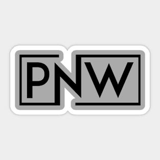 PNW-box Sticker